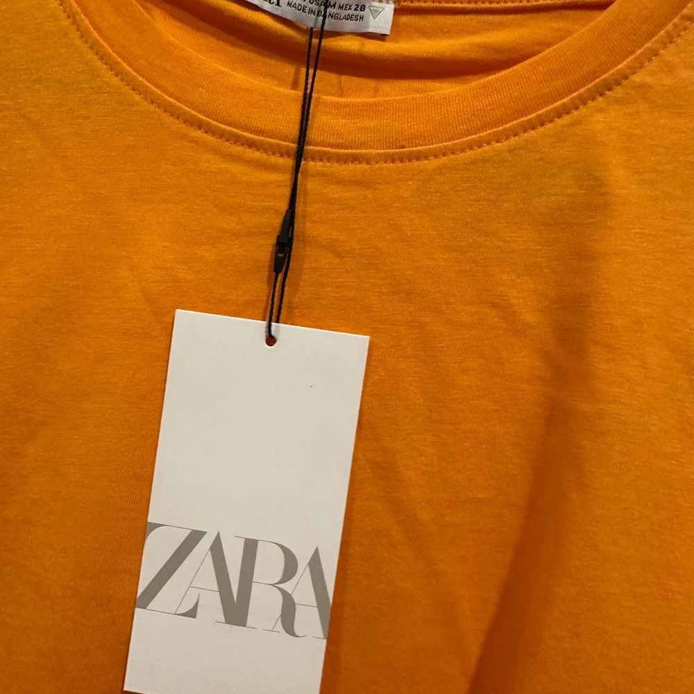 Zara - RUFFLED COTTON TOP - Picture 5 of 7